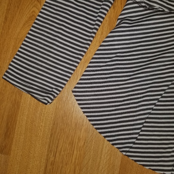 Splendid striped long sleeve top with buttons - Picture 5 of 6